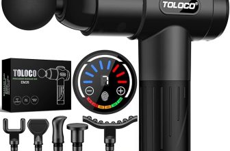 TOLOCO Massage Gun Review: Deep Tissue Pain Relief with 10 Heads & Silent Motor