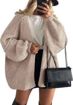 PRETTYGARDEN Oversized Cardigan Review